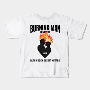 Burning Man Festival 2024 Kids T-Shirt